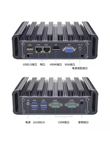 Bkhd I3/I5/i7-1165G7 Dual LAN Barebone 4 * USB không quạt hỗ trợ 4G Wifi tùy chỉnh pfsense Ubuntu gồ ghề nhúng Mini Router <span class=keywords><strong>PC</strong></span> - Product Image 4