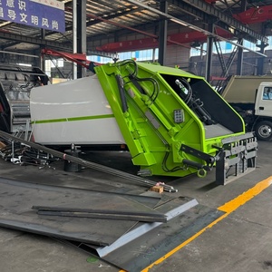 Camion de ramassage de déchets avec compacteur de corps de camionnette à benne basculante personnalisé, capacité de 5 à 30 mètres cubes, à vendre - Product Image 5