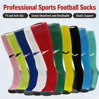 Chaussettes de football épaisses à semelle éponge, respirantes, pour enfants, adultes et hommes, chaussettes de sport athlétiques montantes pour l'entraînement