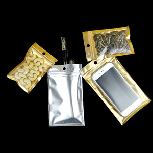 Personnalisé Argent Noir Doré Mat Anti-Odeur <span class=keywords><strong>De</strong></span> Papier D'aluminium Ziplock Sacs À Fermeture À Glissière - Product Image 3