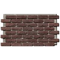 Panneaux muraux en briques PU imperméables et ignifuges de conception moderne NEU pour l'intérieur et l'extérieur, panneaux décoratifs imitation brique