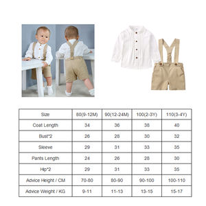 ملابس صيفية للأطفال من كيدز تيلز، أطقم ملابس للأولاد الصغار، ملابس قطنية للمواليد الجدد - Product Image 3