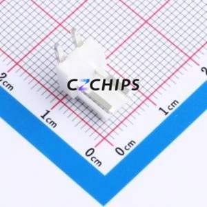 WAFER-VH3.96-2PWZ-W Wire-to-Board Pin Header Bent Lead Through Hole,P=3.96mm Connector 1x2P 3.96mm Right Angle Insert VH - Product Image 1