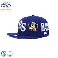 Casquettes Snapback OEM ODM tendance à 6 panneaux avec logo brodé 3D et patchs personnalisables pour unisexe, idéales pour les voyages et le style urbain.