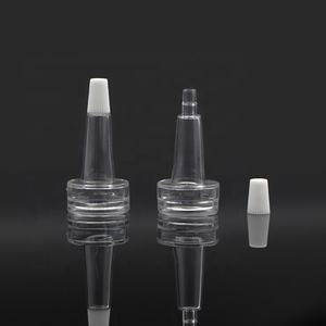 <span class=keywords><strong>Goutteur</strong></span> en <span class=keywords><strong>plastique</strong></span> souple transparent 13 mm 20 mm, bouchon compte-gouttes pour ampoule de poudre lyophilisée, flacon de sérum - Product Image 2