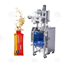 Machine d'emballage verticale automatique de haute qualité en plastique PET pour sachets de sauce soja, miel, lait en poudre, ketchup