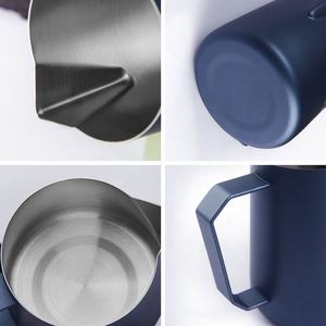 Jarra para espumar al vapor Arriart, jarra para espumar leche de café Latte Art, jarra para espumar leche Barista Art, jarra de leche de acero inoxidable - Product Image 5