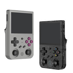 Console de jeu portable <span class=keywords><strong>RG353V</strong></span> avec système <span class=keywords><strong>Android</strong></span>/Linux, écran IPS de 3,5 pouces, stockage de 16 Go, 10 000 jeux rétro pour enfants et adultes - Product Image 1