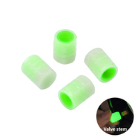 AT MTB Mini Fluorescente Led Bike Wheel Valve Cap Light Flash Bicycle Air Valve Caps para neumáticos Night Light Led Bike Wheel Lights