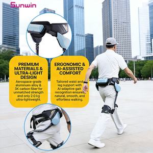 Nuovo Robot Esoscheletro 2026 per Assistenza alla Deambulazione, Dispositivo di Riabilitazione della Mobilità degli Arti Inferiori con Supporto al Passo AI per Anziani - Product Image 2