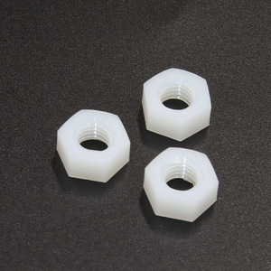 Tuercas hexagonales de plástico M2.5 M3 M4 M5 M6 M8 M10 de colores surtidos para tornillos - Product Image 3