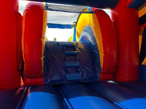 Castillo de salto seco y húmedo inflable, <span class=keywords><strong>cama</strong></span> de salto, tobogán para niños, gorila inflable, deslizamiento y tobogán de doble carril para niños y adultos - Product Image 5