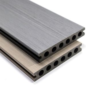 <span class=keywords><strong>Plancher</strong></span> extérieur en composite WPC Matériau écologique Planches de pont en composite Markdown Sale - Product Image 3