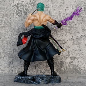 Hcengtriz 30CM per un pezzo Roronoa Zoro spada PVC figura giapponese cartone animato Action Figure statua giocattolo Anime raccogliere modello - Product Image 4