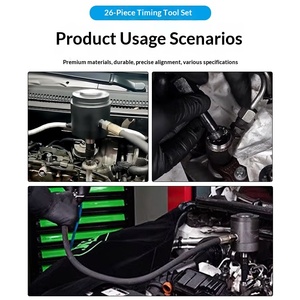 Kit d'extraction d'injecteurs de carburant diesel et essence pour la réparation de moteurs automobiles - Product Image 5