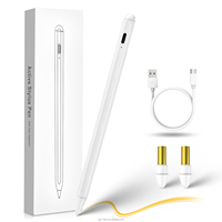 Stylet magnétique capacitif actif haute précision ID606 en aluminium avec rejet de la paume et autonomie de 10 heures pour tablette