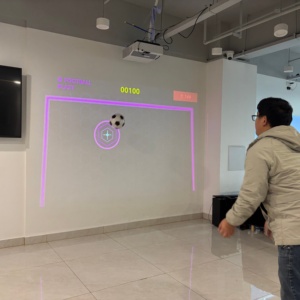 เกมออกกำลังกายอัจฉริยะ XOX Interactive Sports Wall  เกมฉายภาพอินเทอร์แอคทีฟในร่ม  ผลิตจากพลาสติกอเนกประสงค์ สำหรับเชิงพาณิชย์ - Product Image 1