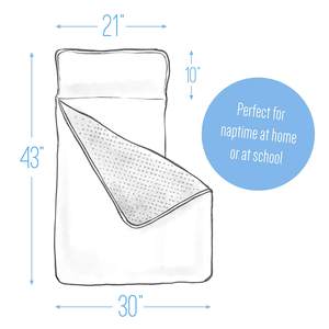 เด็กวัยหัดเดิน Nap Mat-ถุงนอนเด็กที่มีหมอนที่ถอดออกได้สำหรับการรับเลี้ยงเด็กก่อนวัยเรียนและนอนหลับ - Product Image 5