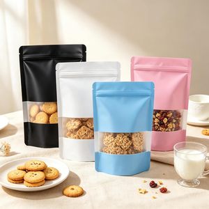 Bolsa de Embalaje de Plástico con Cierre Ziplock y Logotipo Personalizado para Frutos Secos, Té, Café, Dulces - Product Image 3