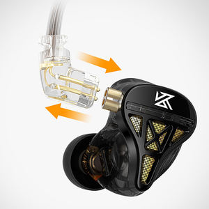 Auriculares <span class=keywords><strong>KZ</strong></span> DQS, auriculares de graves con monitor en la oreja, auriculares deportivos con cancelación de ruido, auriculares HIFI <span class=keywords><strong>DQ6</strong></span> DQ6S ZSN PRO EDC - Product Image 5