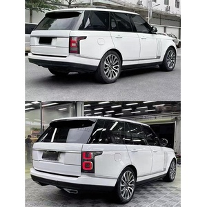 Para <span class=keywords><strong>Land</strong></span> <span class=keywords><strong>Rover</strong></span> para Range <span class=keywords><strong>Rover</strong></span> Vogue L405 2013-2017 Año Facelift Car Body Kit con parachoques de capó luces para 2020 2021 modelo Sva - Product Image 6