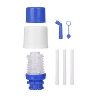 Pompa Galon Air Manual USB Mini Portabel Plastik Dingin Kapasitas Besar 19L 20L 5 Galon Untuk Hotel