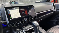 Autoradio Android 12,3 pouces avec CarPlay, GPS, navigation, lecteur MP3/MP4, écran tactile, tableau de bord pour Porsche Cayenne 2011-2017