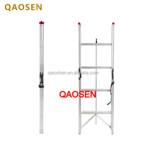 Một mặt thanh thang Telesteps nhẹ nhôm di động 3/4/5 bước hộp nhỏ gọn thang chống trượt bàn đạp công nghiệp - Product Image 1