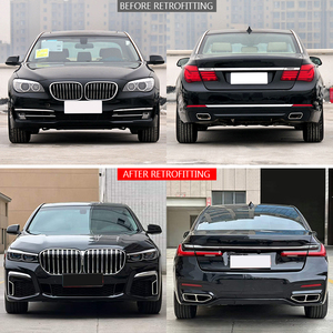 Kit de Carrocería para BMW Serie 7, Modificación y Actualización de Automóviles F02 2009-2015, Parachoques Delantero G12, Capó, Faros Delanteros, Parachoques Trasero, Luces Traseras - Product Image 2