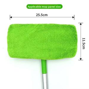 Ricambio per Mop in Microfibra Ecologico ad Alto Assorbimento d'Acqua Riutilizzabile Lavabile Asciutto e Bagnato Copertura Piatta per Pulizia Pavimenti - Product Image 2