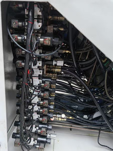 Machine à chaussures <span class=keywords><strong>SP</strong></span> 818MA d'occasion/reconditionnée, machine à coudre les boutures automatique à 9 pinces, équipement de fabrication de chaussures - Product Image 4