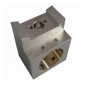 Bloque de Calentamiento No Estándar para Mecanizado CNC en Negro/Plateado, Piezas de Aleación de Aluminio, Acero y Titanio Zinc de Primera Calidad, Fabricante Indio - Product Image 4