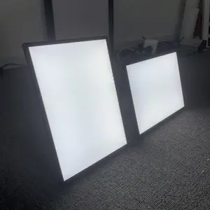 A3 A4 Ultra ince Led cam ışık kutusu masaüstü mağaza sipariş alüminyum çerçeve LED restoran menü panosu