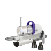 Kit de nettoyage pour animaux de compagnie professionnel 7 en 1, aspirateur pour animaux de compagnie à faible bruit pour une élimination efficace des poils