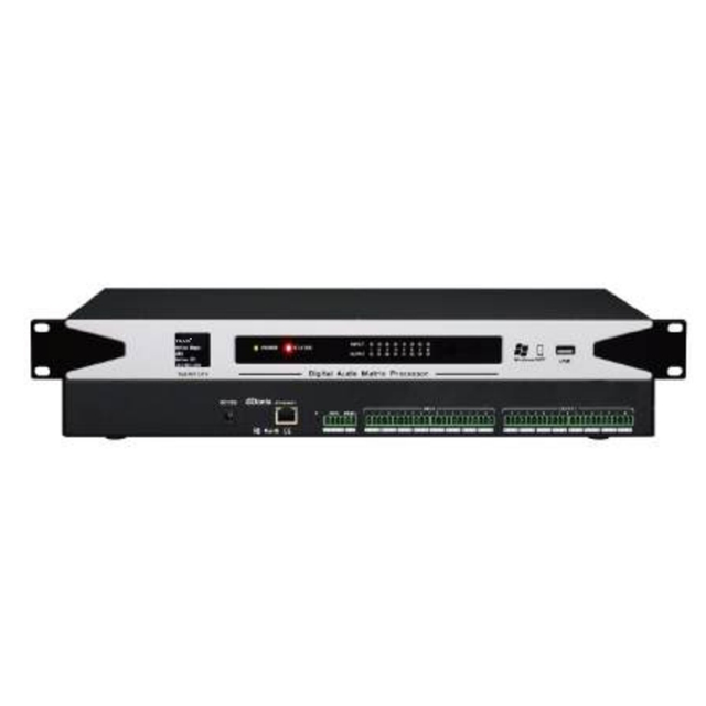 Professional 8-channel Digital Audio matrix with Built-in matrix Mixing, Equalizer, Distributor and Other DSP Functions