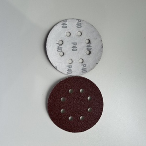 5 Inch Aluminum Oxide Back Velvet Sandpaper Precision <strong>Hook</strong> &amp; <strong>Loop</strong> Sanding Disc for Car Polishing - Product Image 2