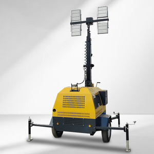 Miễn phí vận chuyển Euro 5 EPA LED tháp ánh sáng di động tháp ánh sáng nhỏ tháp ánh sáng di động - Product Image 3