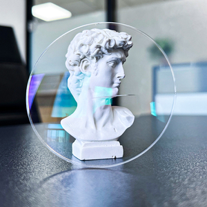 JAB Venta al por mayor 1,56 Flat Top Lentes graduadas Plástico <span class=keywords><strong>Bifocal</strong></span> Revestimiento duro AR Lentes ópticas - Product Image 5