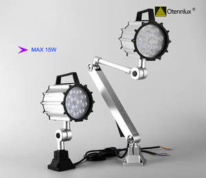 आईपी 65 निविड़ अंधकार 15W एलईडी खराद मशीन प्रकाश एल्यूमीनियम शरीर विस्फोट के सबूत एलईडी स्पॉट लाइट 1500lm <span class=keywords><strong>24vac</strong></span> मशीन का नेतृत्व किया काम प्रकाश - Product Image 6