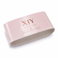 Boîte en carton personnalisée avec logo imprimé XJY, emballage en papier avec laminage brillant pour les petites entreprises