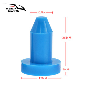 Tapón de silicona para kayak Keep Diving, tapón de drenaje resistente al agua de 22mm de diámetro para accesorios de canoa y kayak - Product Image 1