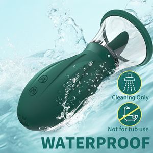 नए इलेक्ट्रिक क्लिटोरल और निप्पल उत्तेजक जीभ लिकिंग वाइब्रेटर स्मैजर वाटरप्रूफ सिलिकॉन महिलाओं के लिए वयस्क सेक्स खिलौना - Product Image 6