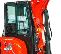 รถขุดขนาดเล็ก KATOCASE 35 ตัน พร้อมอุปกรณ์เสริมอเนกประสงค์ ยี่ห้อ Yanmar รับประกัน 1 ปี ใช้ได้กับหัวเจาะ/หัวคีบอเนกประสงค์ - Product Image 5