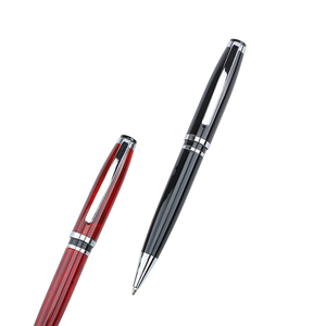 उच्च गुणवत्ता वाले कस्टम लोगो ब्लैक लक्जरी धातु पेन प्रीमियम व्यवसाय उपहार बॉलपॉइंट पेन - Product Image 5