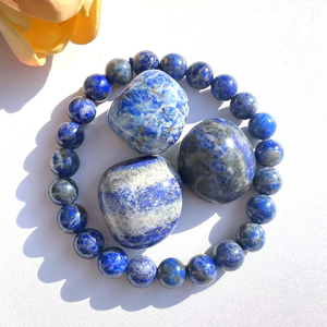 Bracciale in Cristallo Naturale di <span class=keywords><strong>Quarzo</strong></span> <span class=keywords><strong>Rosa</strong></span> Ametista da 8mm con Set di Pietre Levigate per Regalo, Vendita all'Ingrosso - Product Image 5