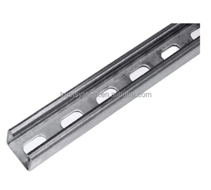 Pre-mạ kẽm 41x41 41x21 thép rãnh strut kênh hiện đại C đường sắt cho căn hộ công viên biệt thự lợp hội thảo kho trường - Product Image 3