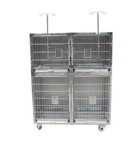 Paslanmaz çelik <span class=keywords><strong>304</strong></span> pet kliniği kafes oksijen erişim homothermic veteriner köpek kedi kafesleri - Product Image 2