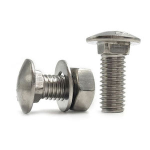Perno de Carrocería de Cabeza Redonda de Acero Inoxidable Clase 8 con Rosca UNF y Acabado Liso, Tuerca Hexagonal M3 para Fijación - Product Image 6