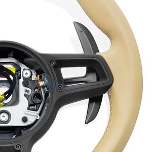 Volante de cuero a <span class=keywords><strong>precio</strong></span> mayorista de fábrica para <span class=keywords><strong>Porsche</strong></span> Cayenne Macan <span class=keywords><strong>Cayman</strong></span> Boxster 718 991 911 Panamera Upgrade - Product Image 3