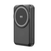 15W Portable 2 en 1 Chargeur sans fil à charge rapide magnétique puissant 10000mah Power Bank Powerbank Station